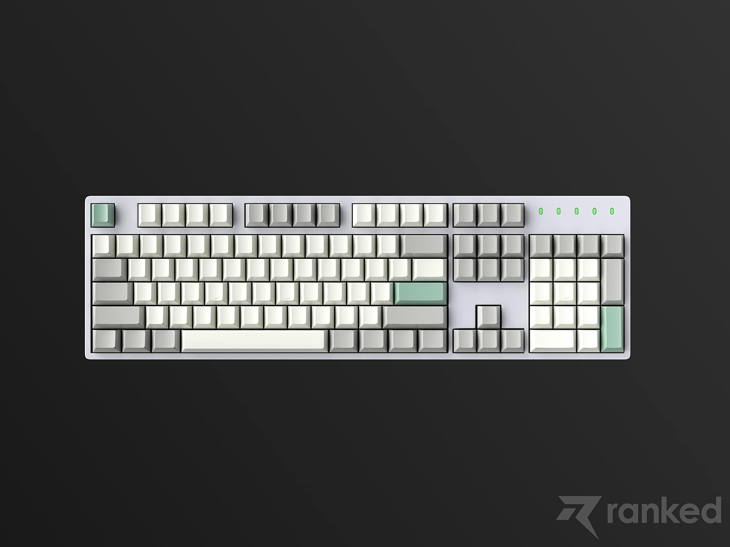Ranked Blank Premium Keycap Set | 1.4 mm Thick PBT | Cherry Profile for Mechanical Keyboard (9009, 139 Keys) - Image 7